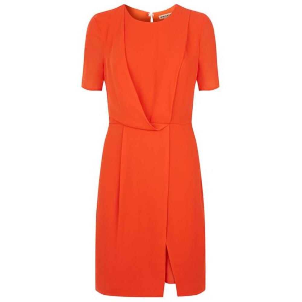 Whistles Bloomingdales Medina Faux Wrap Dress US 2 UK 6